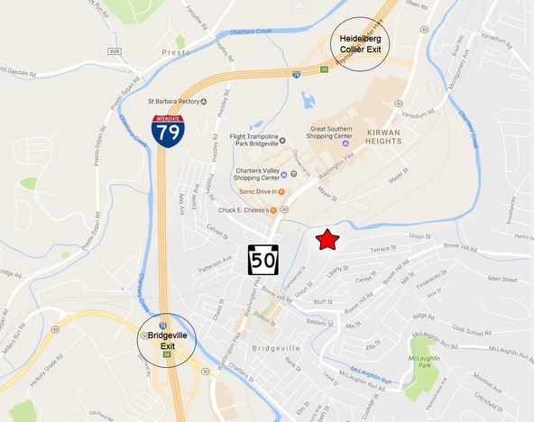 Commercial Street: Commercial Street, Bridgeville, PA 15017